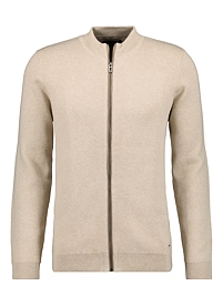 Pánský svetr RAGMAN Cardigan structured 082  BEIGE