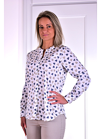 Dámská košile VALENTINAS 65 Blouse Bleu-Fango