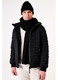 Pánská zimní šála GARCIA mens scarf Černá