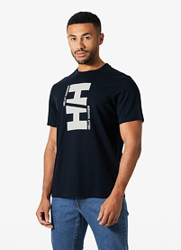 Pánské triko HELLY HANSEN CORE GRAPHIC T 2.0 Černá