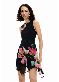 Dámské letní šaty DESIGUAL NALA Černá