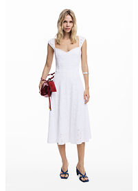 Dámské letní šaty DESIGUAL WENDY Bílá
