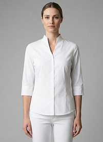 Dámská košile SEIDEL Bluse 3/4 Arm Bílá