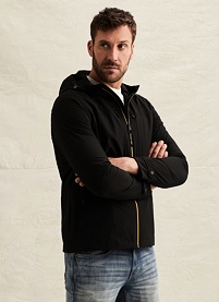 Pánská jarní bunda PME LEGEND FIELDJACKET Semi long jacket Černá