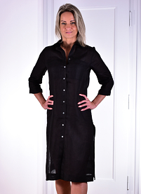 Dámské letní šaty VALENTINAS Black Černá