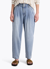 Dámské jeans TIMEZONE LouTZ Loose Modrá