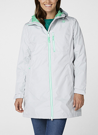 Dámský kabát HELLY HANSEN W LONG BELFAST JACKET 853 grey fog