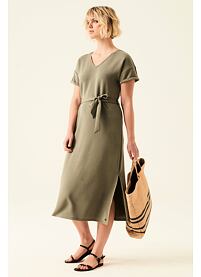 Dámské šaty GARCIA ladies dress 4423-oil green