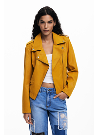 Dámská bunda DESIGUAL 25WWEW69 8006 CHAQ MUST 8006 YELLOW
