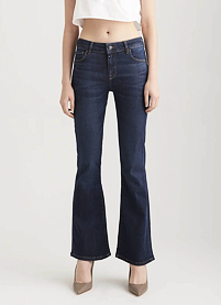 Dámské jeans GARCIA ladies pants Modrá