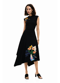 Dámské letní šaty DESIGUAL LEYTER Černá