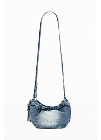 Dámská kabelka DESIGUAL HALF LOGO DENIM WAVERLY PHONE Modrá