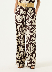 Dámské kalhoty GARCIA ladies pants Hnědá