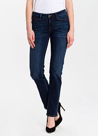 Dámské jeans CROSS ROSE dark blue used