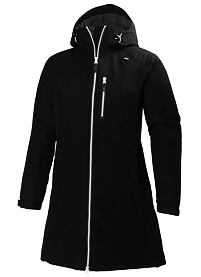 Dámský zimní kabát HELLY HANSEN W LONG BELFAST WINTER JACKET 991 BLACK