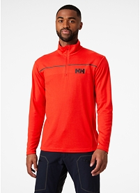 Funkční prádlo HELLY HANSEN HP 1/2 ZIP PULLOVER 222 ALERT RED