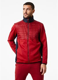 Pánská mikina HELLY HANSEN RWB RIGGING FLEECE 162 RED