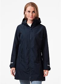 Dámský kabát HELLY HANSEN 53097 597 W LISBURN RAINCOAT 597 navy