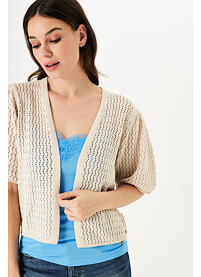 Dámský kardigan GARCIA ladies cardigan 912 almond