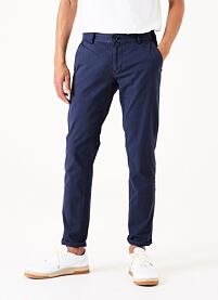 Pánské plátěné GARCIA mens pants 70 marine