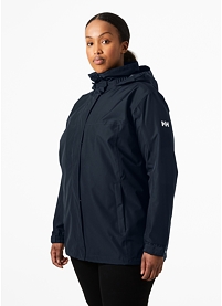 HELLY HANSEN W ADEN PLUS JACKET 597 NAVY