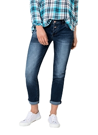 Dámské jeans TIMEZONE 17-10080-00-3014 3838 Slim NaliTZ 7/8 3838