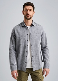 Pánská košile PME LEGEND Long Sleeve Shirt Ctn 2tone Linen 5281