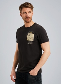 Pánské tričko PME LEGEND R-neck single jersey play short sleeve 9140