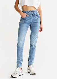 Dámské jeans GARCIA ladies pants Modrá