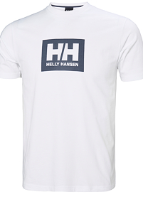 Pánské triko HELLY HANSEN HH BOX T 2.0 Bílá