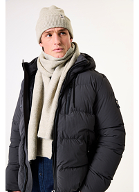 Pánská zimní šála GARCIA mens scarf Bílá