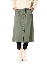 Dámská sukně TIMEZONE Midi Cargo Skirt Zelená
