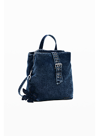 Dámský batůžek DESIGUAL CURIO DENIM SUMY MINI Modrá