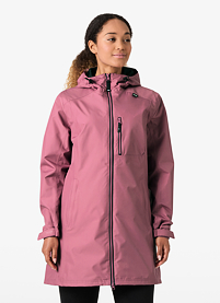 Dámský kabát HELLY HANSEN W LONG BELFAST JACKET Růžová