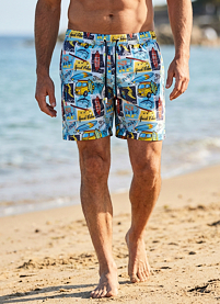 Pánské bermudy RAGMAN Modrá