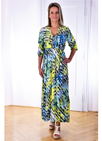 Dámské letní šaty VALENTINAS Green Multicolor