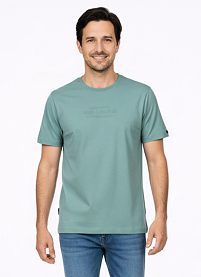 Pánské triko PME LEGEND R-neck short cotton Zelená