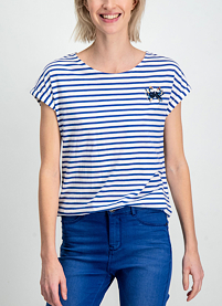 Dámské triko GARCIA T-SHIRT 2868-classic blue