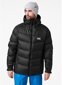 Pánská zimní bunda HELLY HANSEN VERGLAS ICEFALL DOWN JACKET 990 BLACK