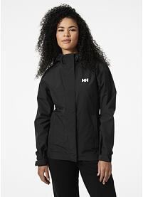 Dámská bunda HELLY HANSEN W PORTLAND RAIN JACKET 990 BLACK