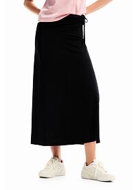 Dámská sukně DESIGUAL TAJO 2000 BLACK
