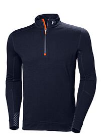 Pánské funkční triko HELLY HANSEN WORKWEAR LIFA MERINO 590 navy