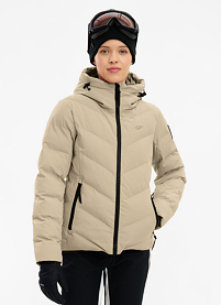 Dámská zimní bunda FIVE SEASONS MOIWA JKT W Béžová