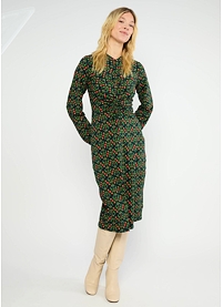 Dámské zimní šaty Blutsgeschwister Good Girls Gathering Zelená