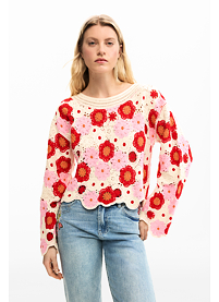 Dámský svetr DESIGUAL NORUEGA Multicolor