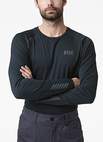 Pánské funkční triko HELLY HANSEN LIFA ACTIVE CREW 597 NAVY