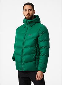 Pánská zimní bunda HELLY HANSEN VERGLAS ICEFALL DOWN JACKET 486 MALACHITE