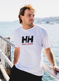 Pánské triko HELLY HANSEN HH LOGO T-SHIRT 001 WHITE