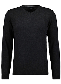 Pánský svetr RAGMAN V-neck Šedá