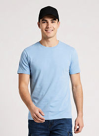 Pánské triko GARCIA mens T-shirt ss Modrá